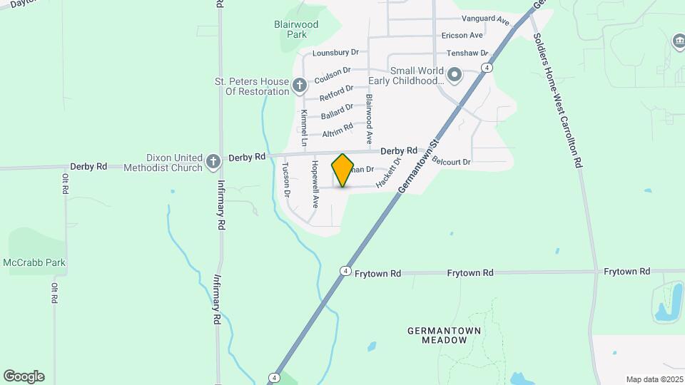 5122 Hackett Dr Map and Location Details