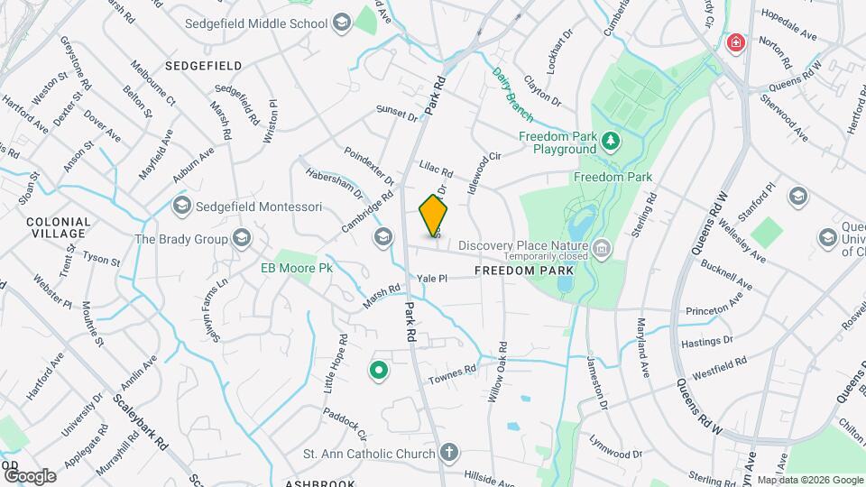 1133 Princeton Ave Map and Location Details