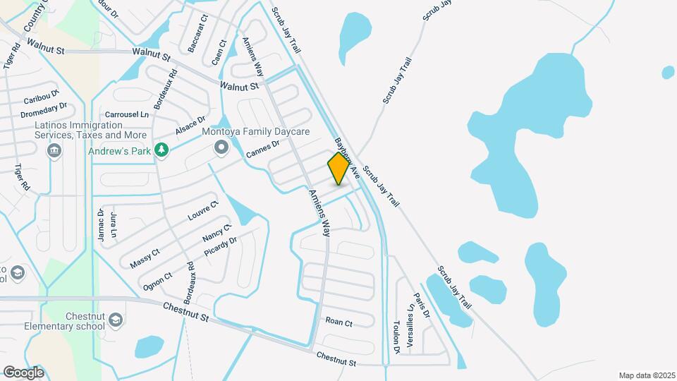 1112 Najac Ln Map and Location Details