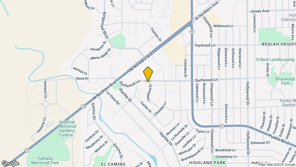 2103 Chautard Dr-Unit -C Map and Location Details