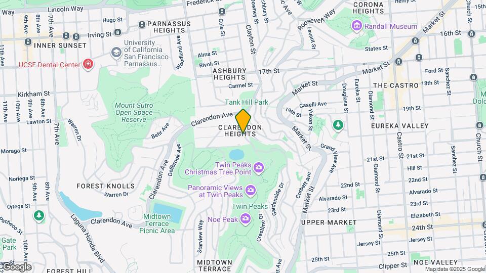 304 Twin Peaks Blvd Map and Location Details