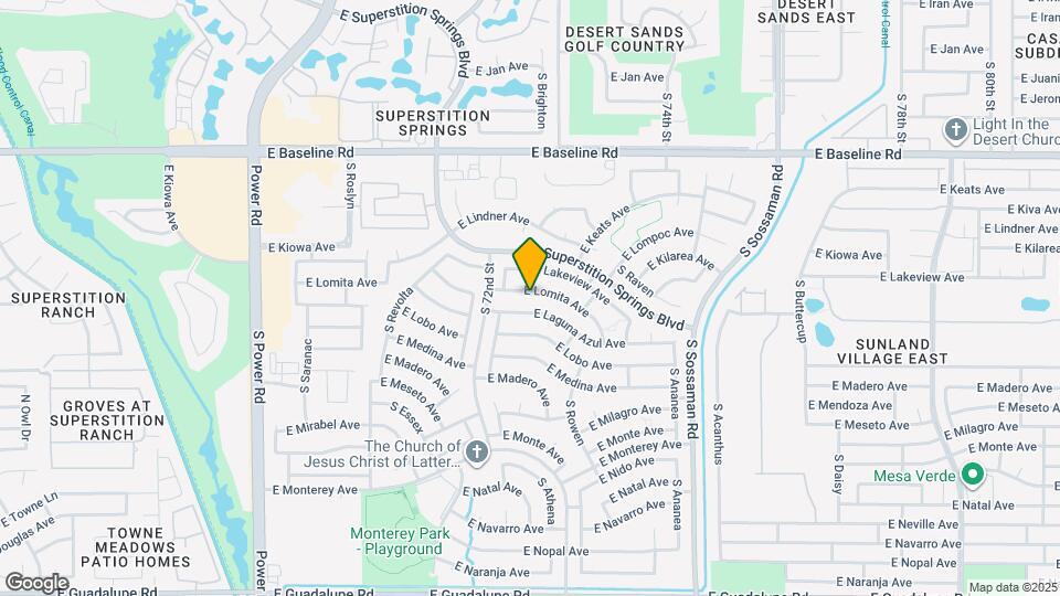 7251 E Lomita Ave Map and Location Details