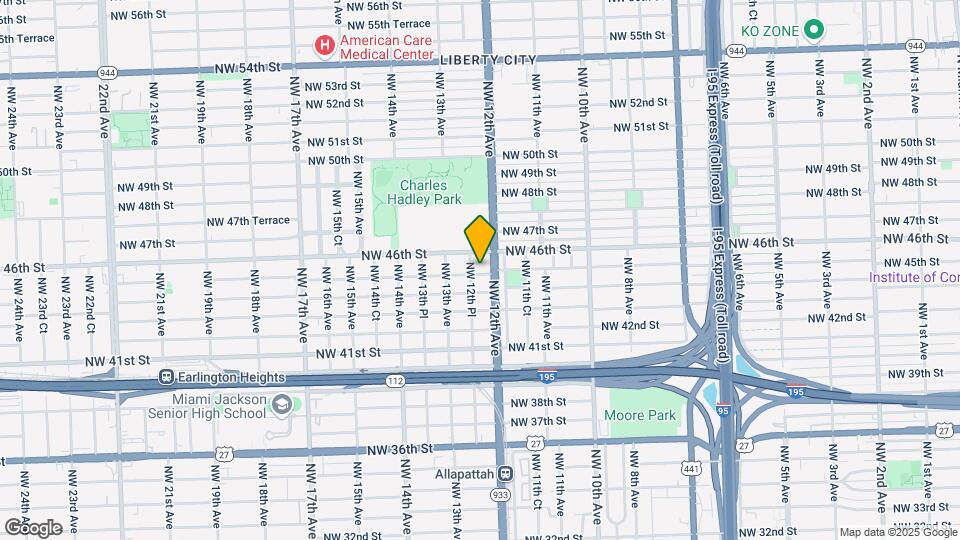 1225 NW 45th St Map and Location Details