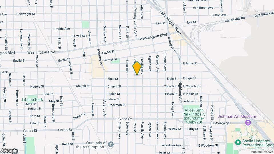1084 Elgie St Mapa y Detalles de la Ubicación