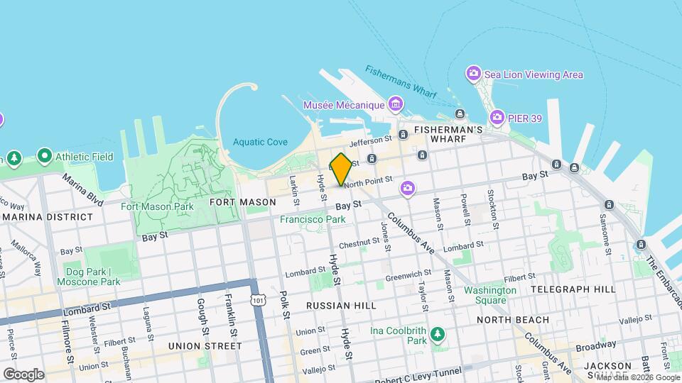 737 North Point St Map and Location Details