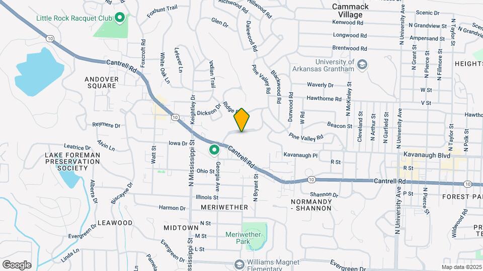 301 Kings Row Dr Map and Location Details