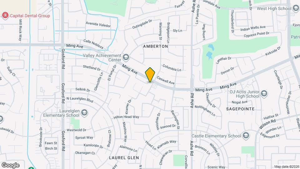 2107 Manning St Map and Location Details