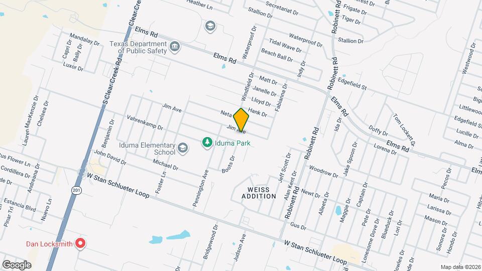 4302 Jim Ave Map and Location Details