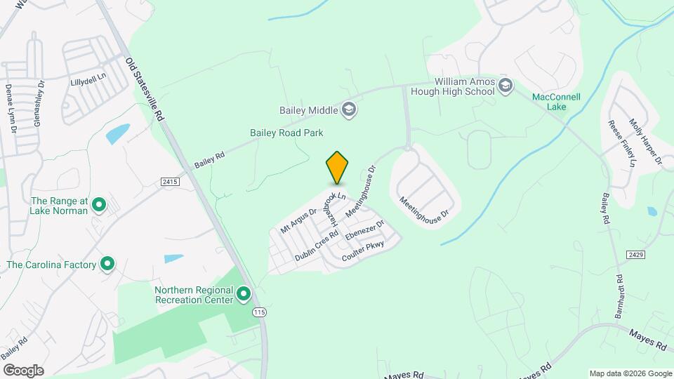 13106 Hazelbrook Ln Map and Location Details