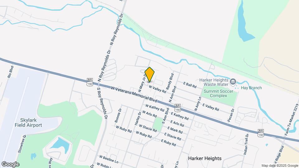201 Lynn Dr Mapa y Detalles de la Ubicación