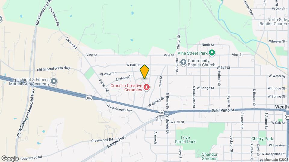 1316 Eastview Dr Map and Location Details