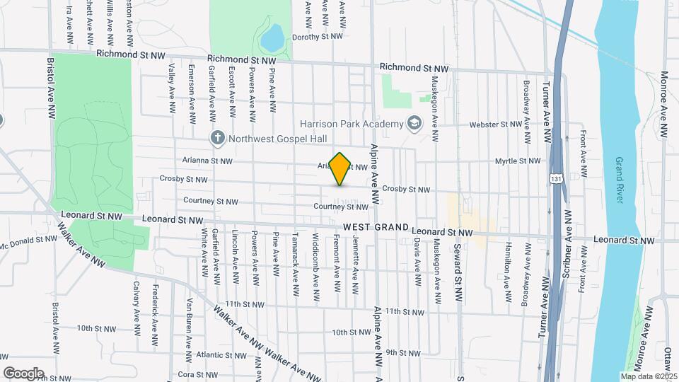 854 Crosby St NW Map and Location Details