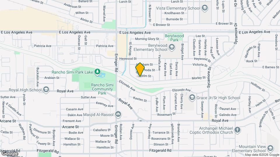 2065 Morley St Map and Location Details