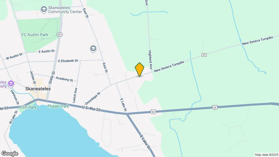 68 Onondaga St Map and Location Details