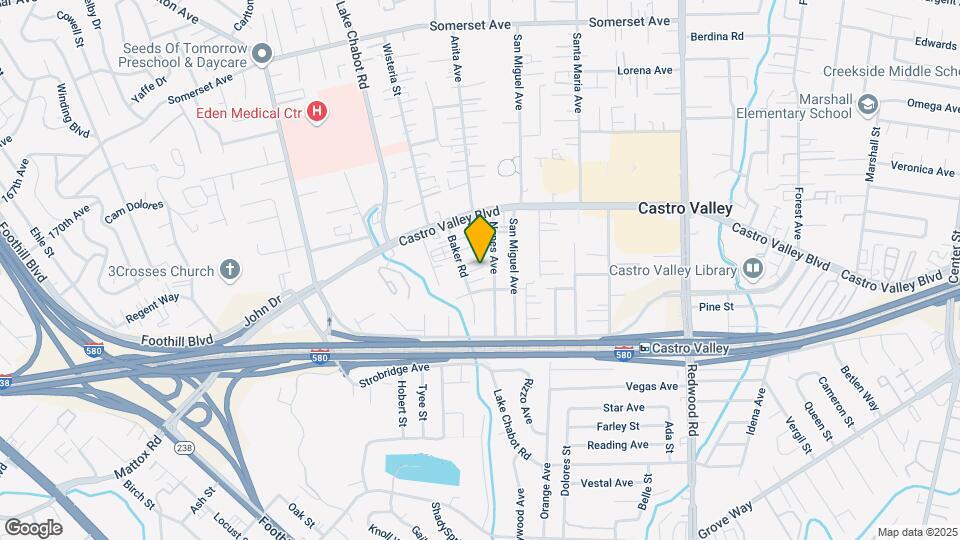 21018-21020 Baker Rd Mapa y Detalles de la Ubicación