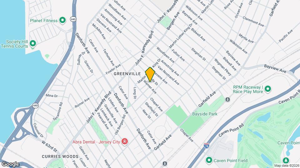 92 Warner Ave, Unit 2nd Floor Map and Location Details