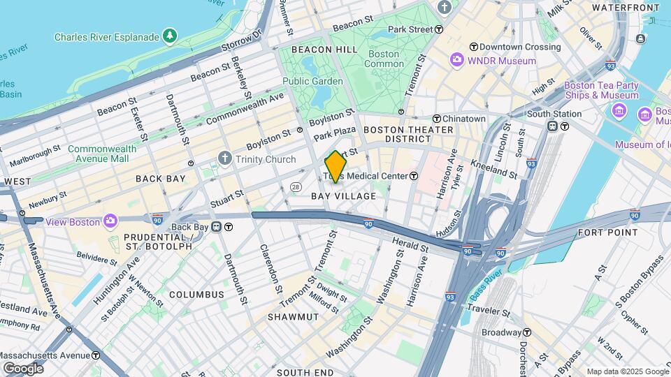 16 Edgerly Pl Mapa y Detalles de la Ubicación