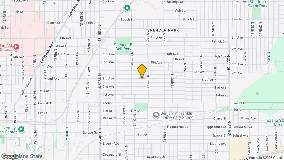 1543 3rd Ave Map and Location Details