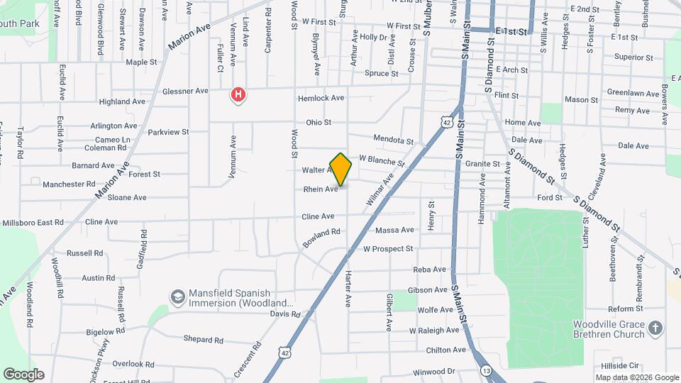 368 Sturges Ave Map and Location Details