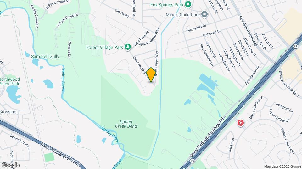 2702 Elm Crossing Trail Map and Location Details