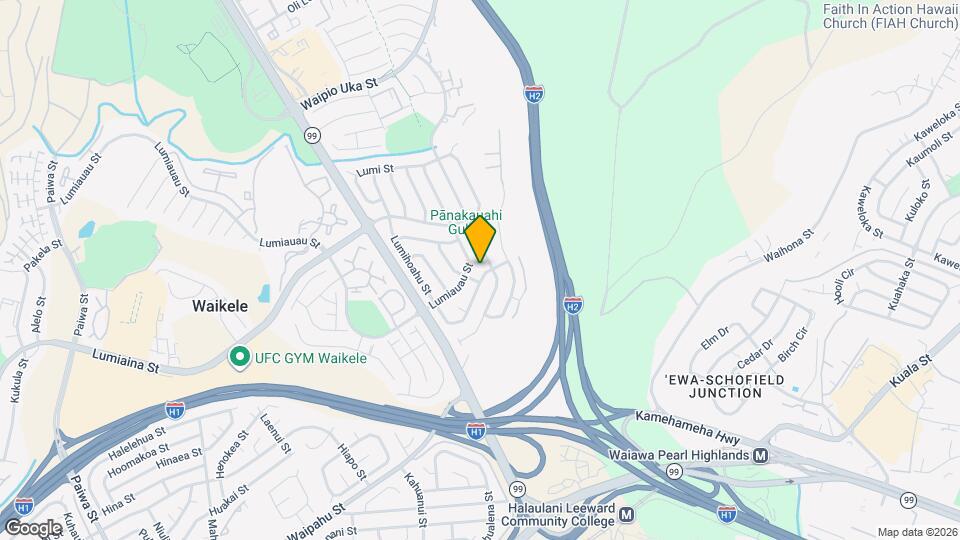 94-1086-1086 Lumihoahu St Map and Location Details