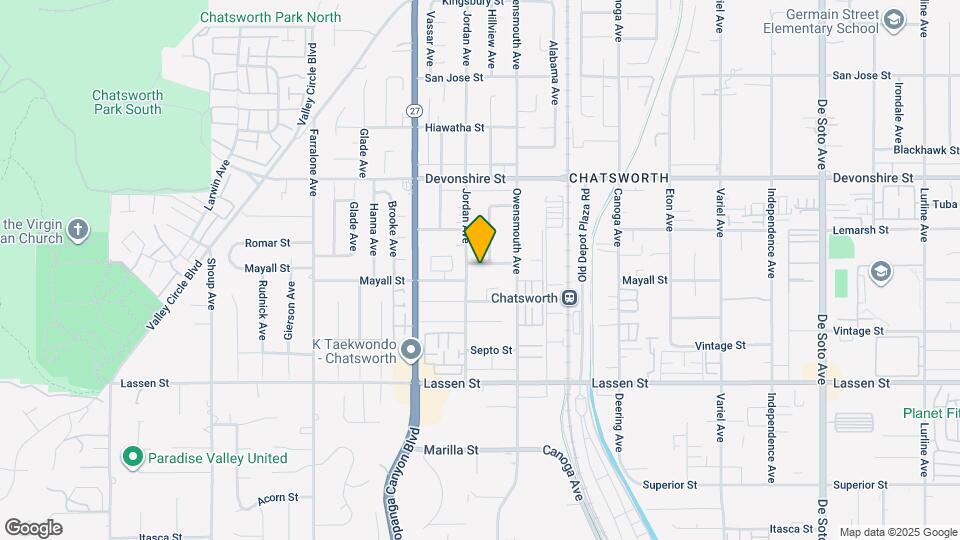 21744 Romar St Map and Location Details