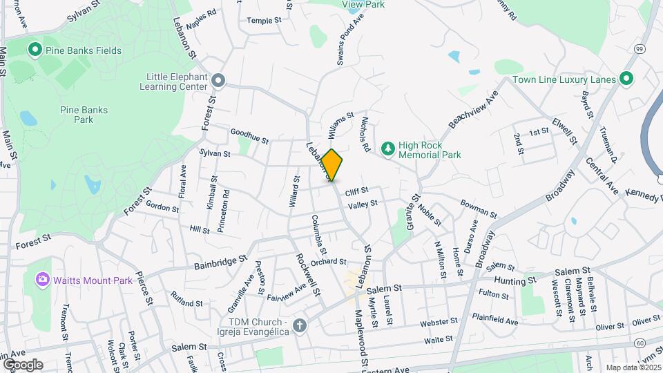276-278-278 Lebanon St Mapa y Detalles de la Ubicación