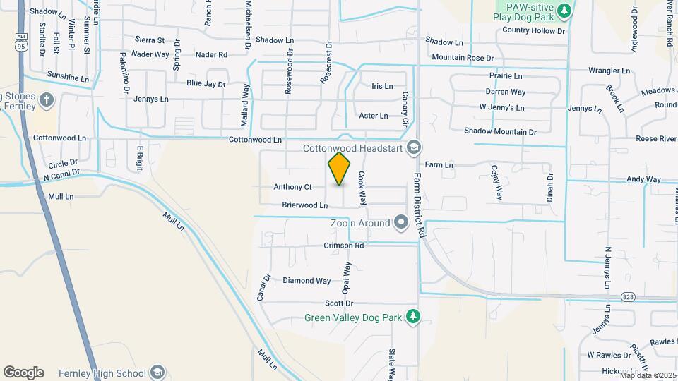 930 Desert Breeze Way Map and Location Details