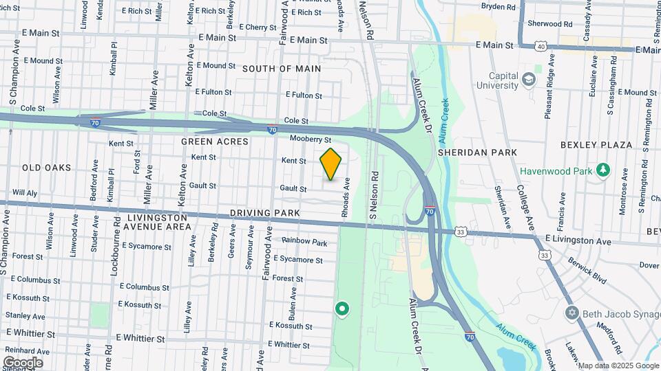 1794 Gault St Mapa y Detalles de la Ubicación