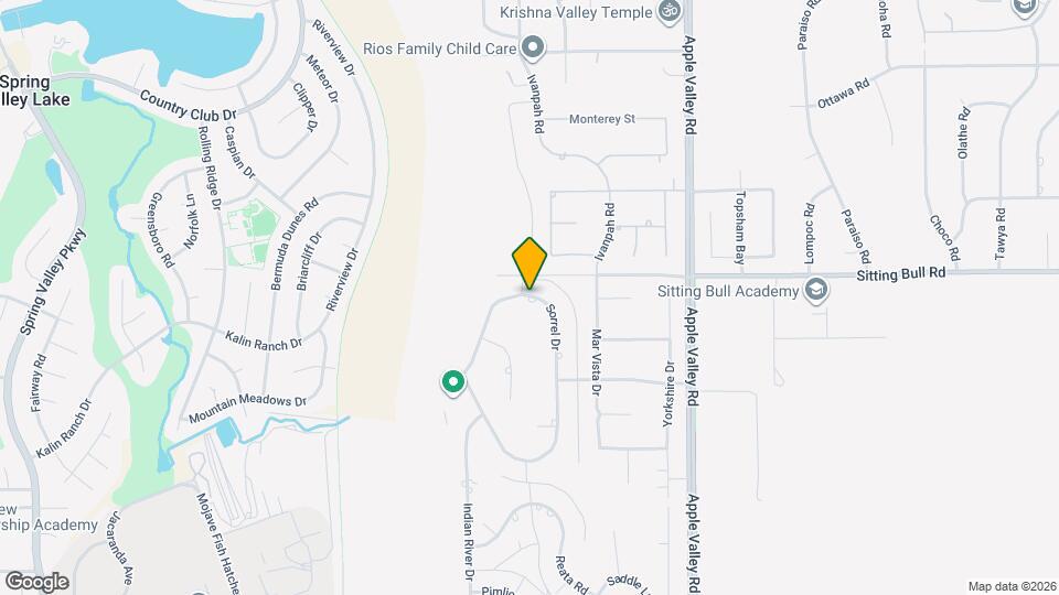 19025 Appaloosa Rd Map and Location Details