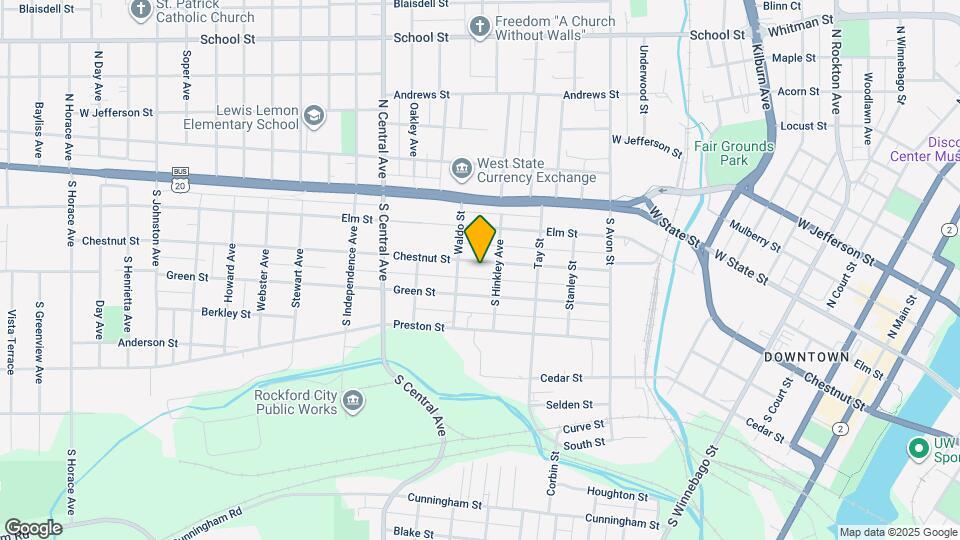 1416 Chestnut St Mapa y Detalles de la Ubicación