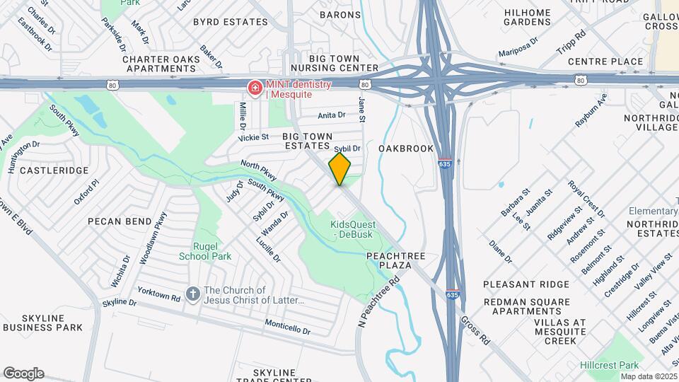 2300 Rose Marie Dr Map and Location Details