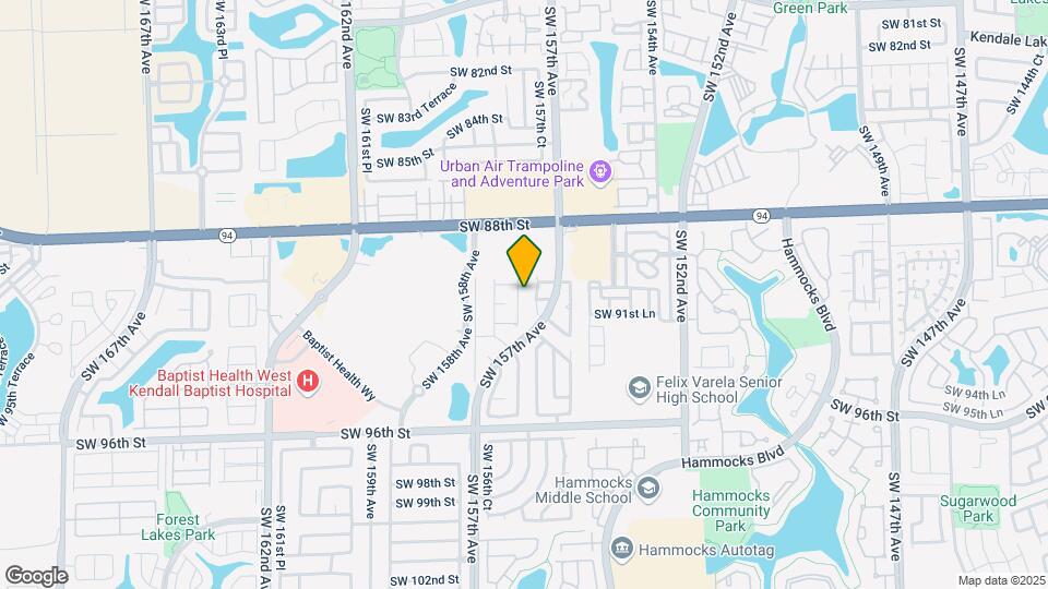 9069 SW 157th Ct Map and Location Details