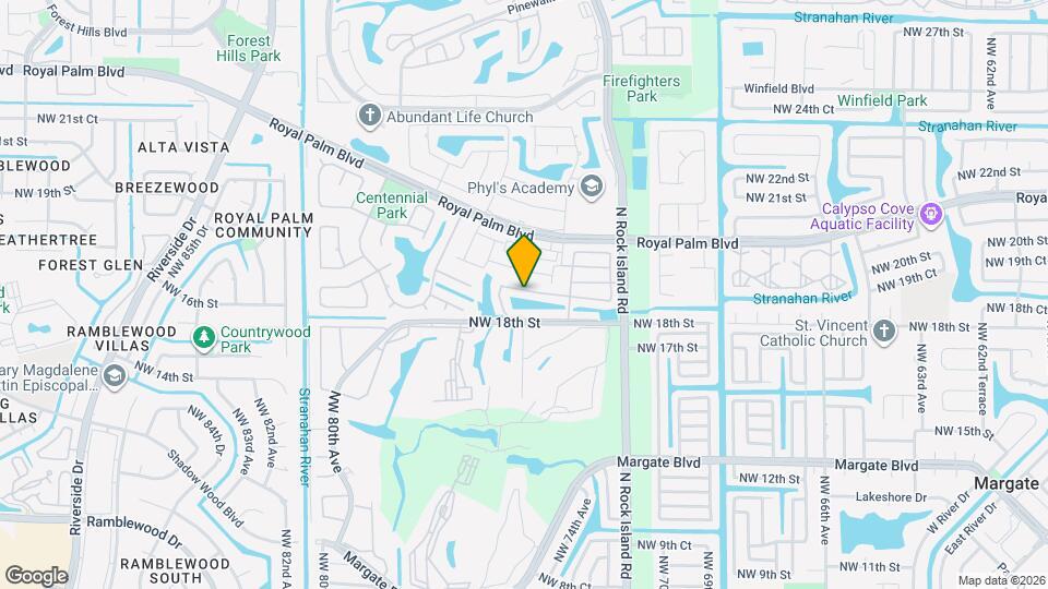 7504 Viscaya Cir Map and Location Details