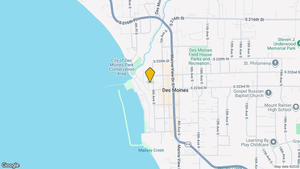 528 S 223rd St Map and Location Details