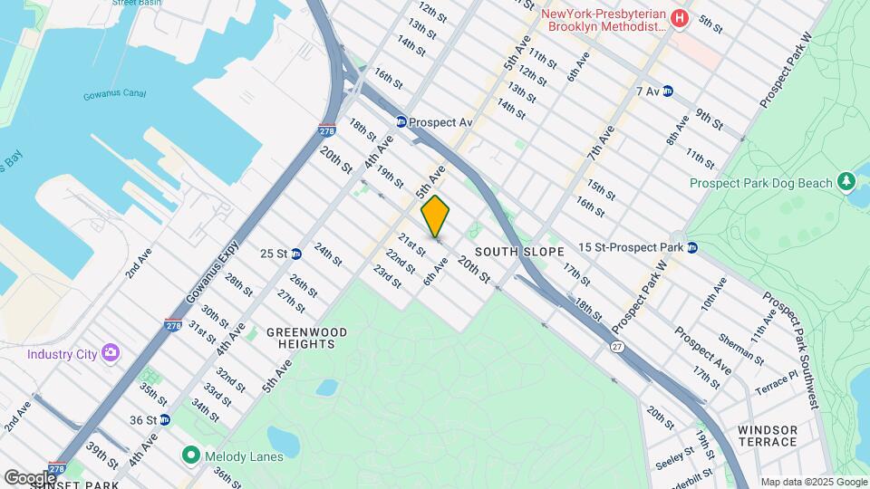 288 20th St Mapa y Detalles de la Ubicación