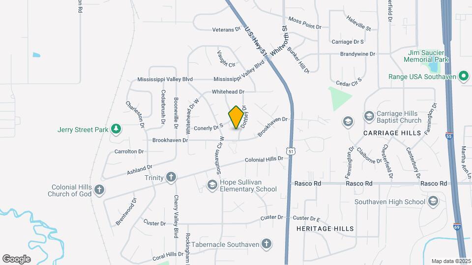 8257 Dottley Dr Map and Location Details