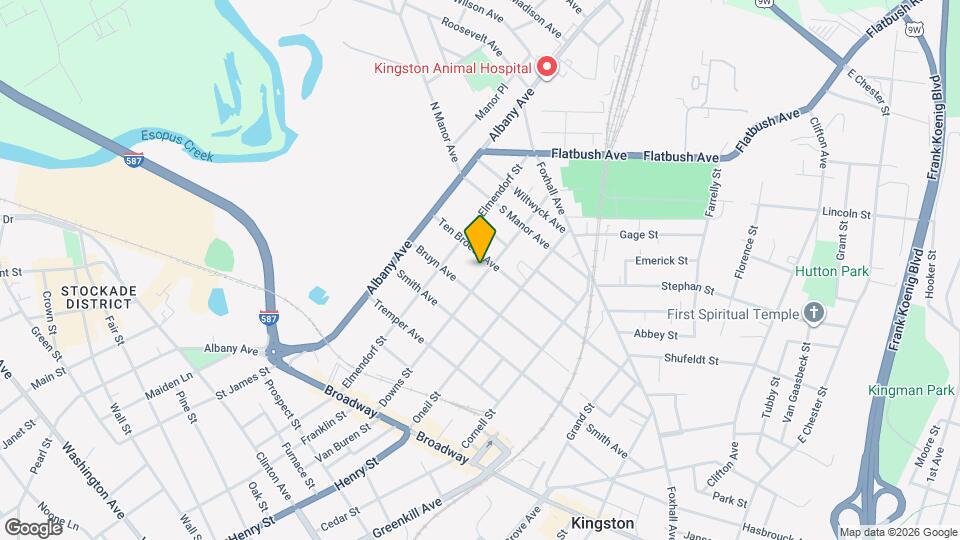 147 Downs St Mapa y Detalles de la Ubicación