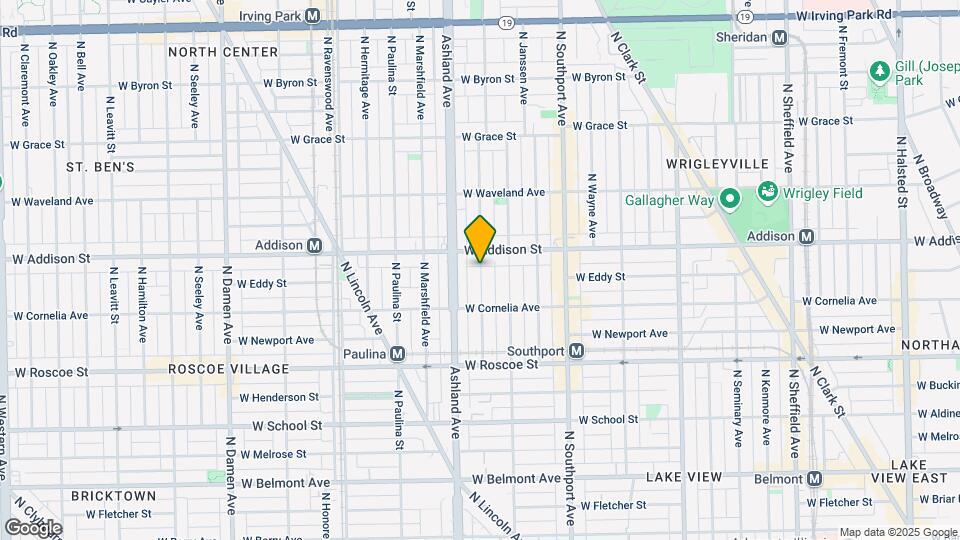 3548 N Bosworth Ave Mapa y Detalles de la Ubicación