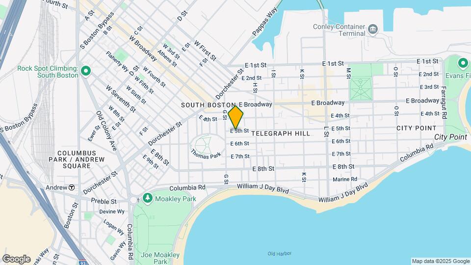 407 E 5th St, Unit 407 Map and Location Details