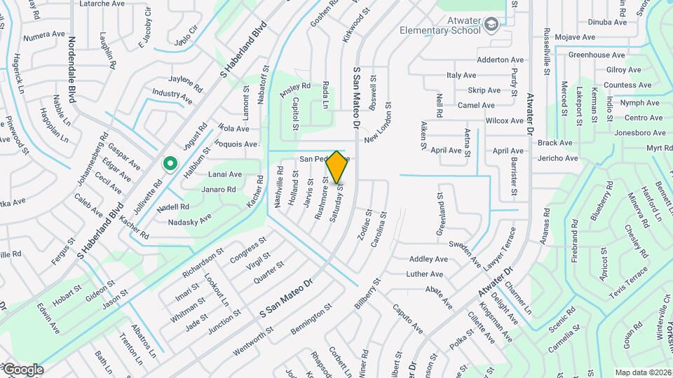 2295 Saturday St Map and Location Details