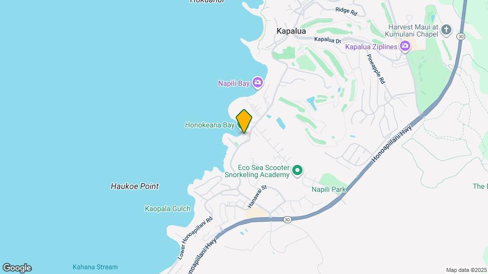 5255 Lower Honoapiilani Rd Map and Location Details