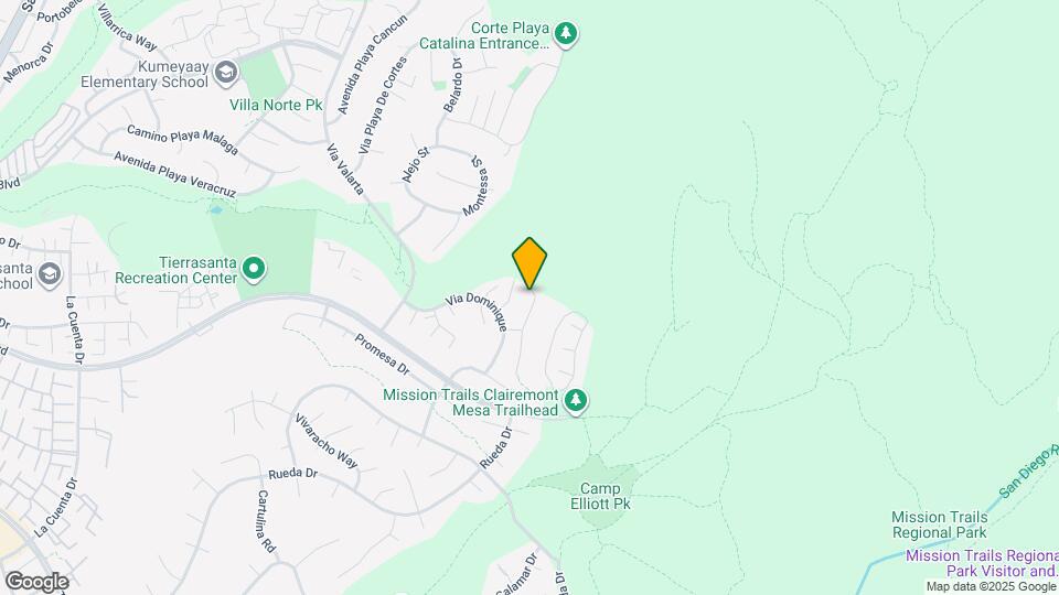 4896 Valdina Way Map and Location Details