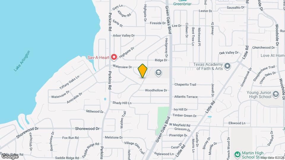 5700 Cherrywood Ln Map and Location Details