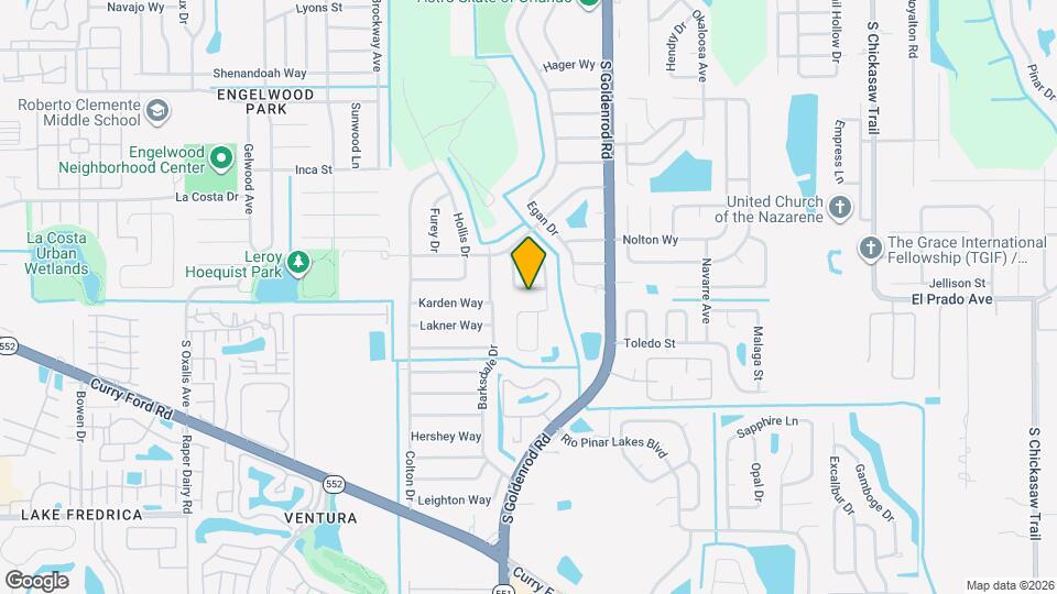 1844 Brando Dr Mapa y Detalles de la Ubicación