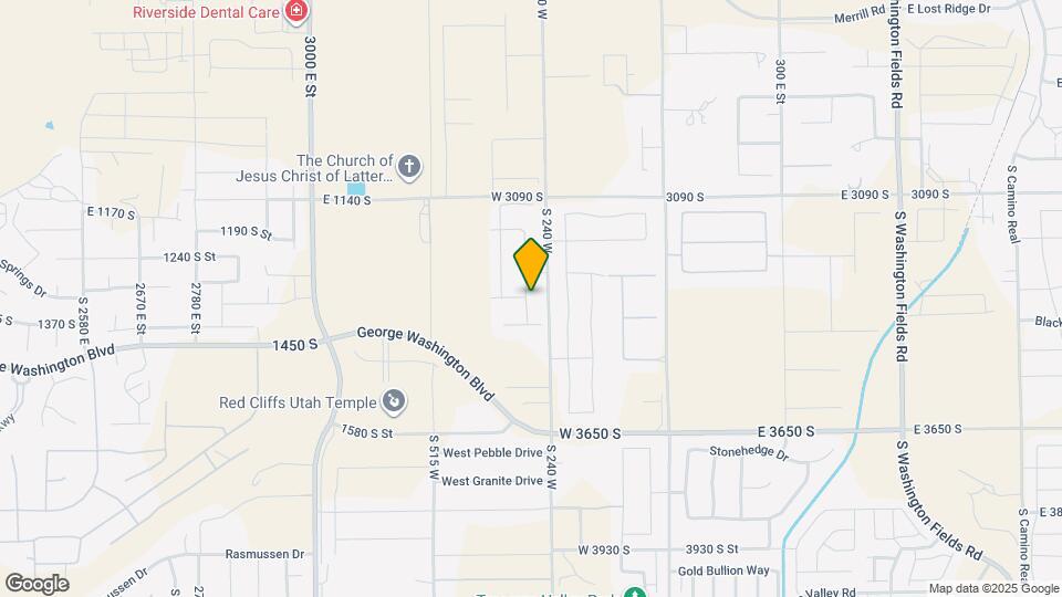 3321 S 300 W Map and Location Details