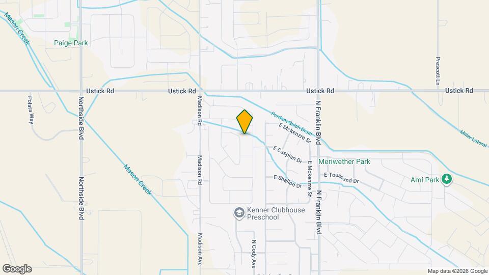 17806 N Pegram Way Map and Location Details