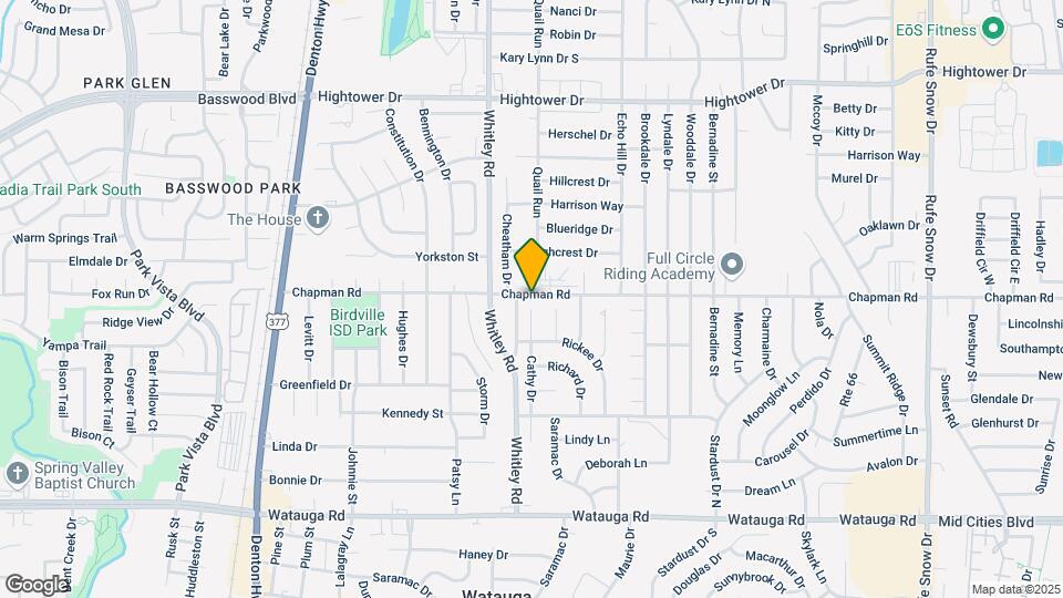 6624 Cathy Dr Map and Location Details