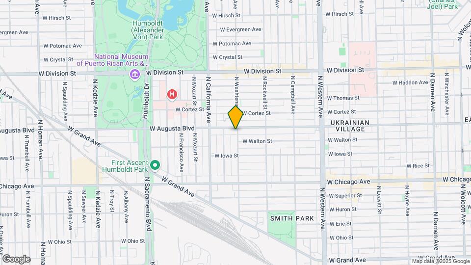 2701 W Augusta Blvd Map and Location Details