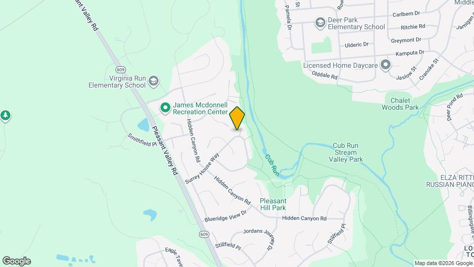 15292 Surrey House Way Map and Location Details